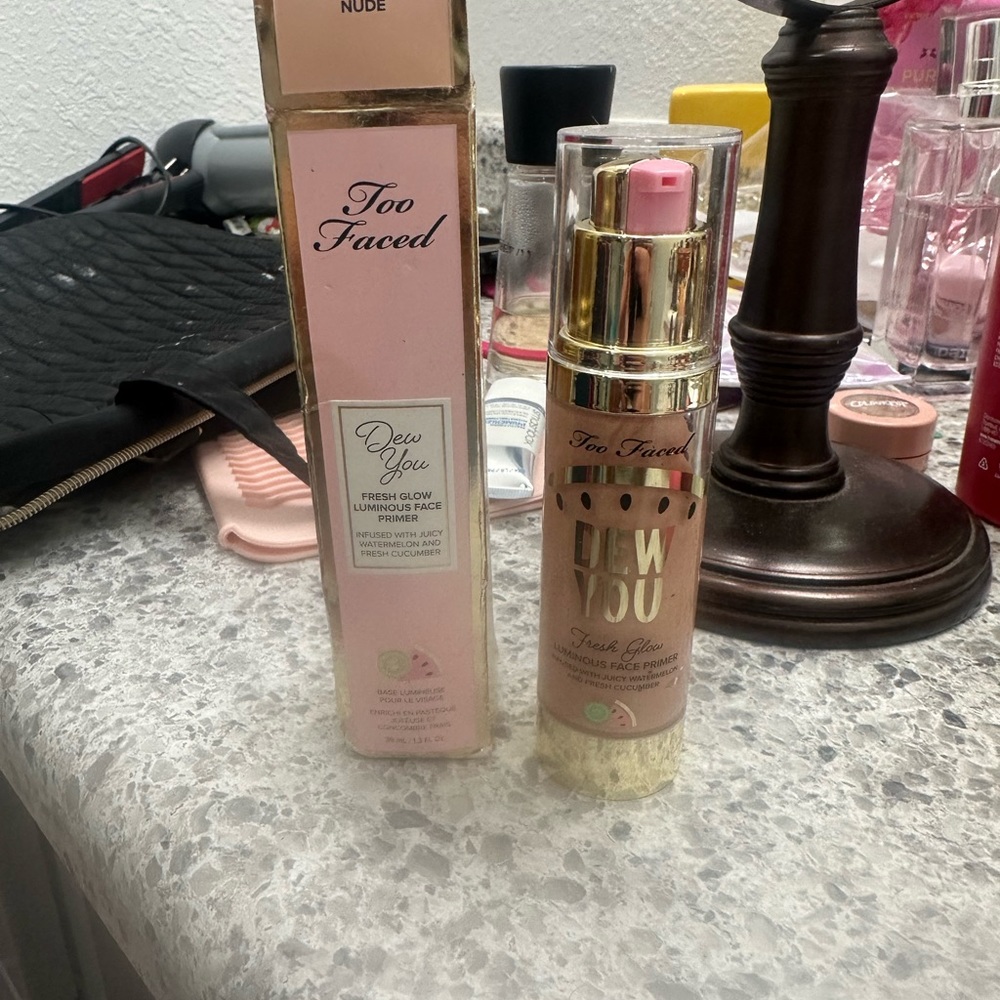 Too Face Dew you fresh glow luminous face primer NEW in box ! Radiant Nude
